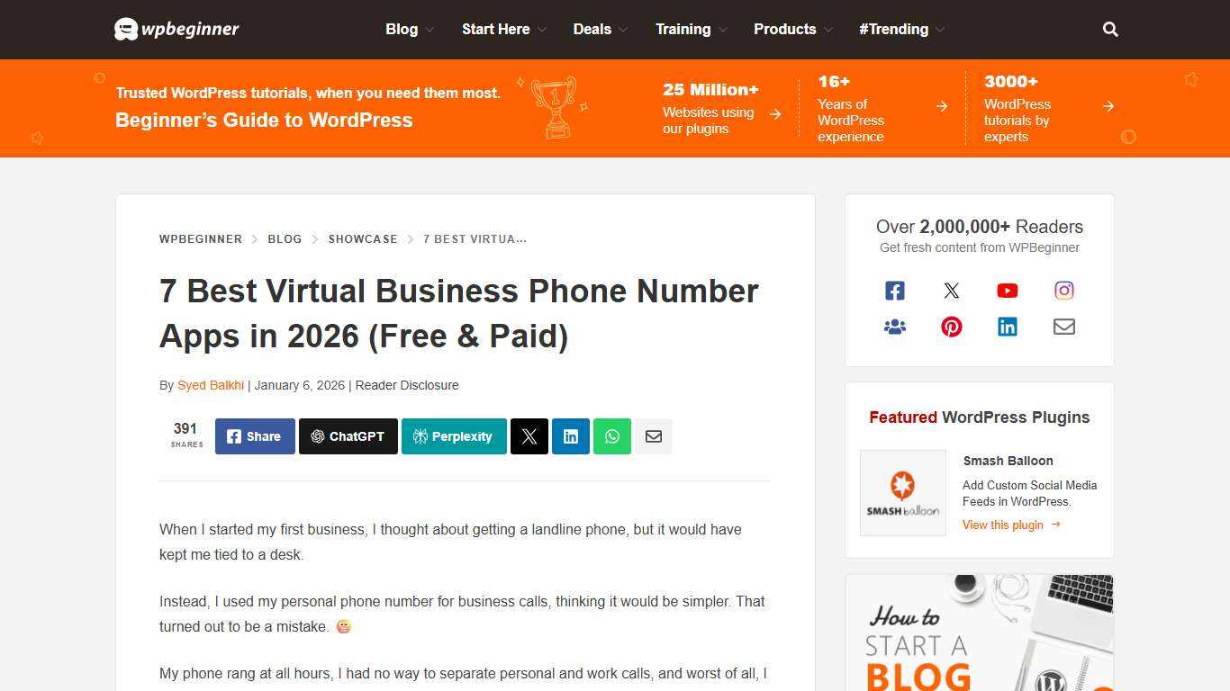 7 Best Virtual Business Phone Number Apps in 2026 (w/ Free Options)